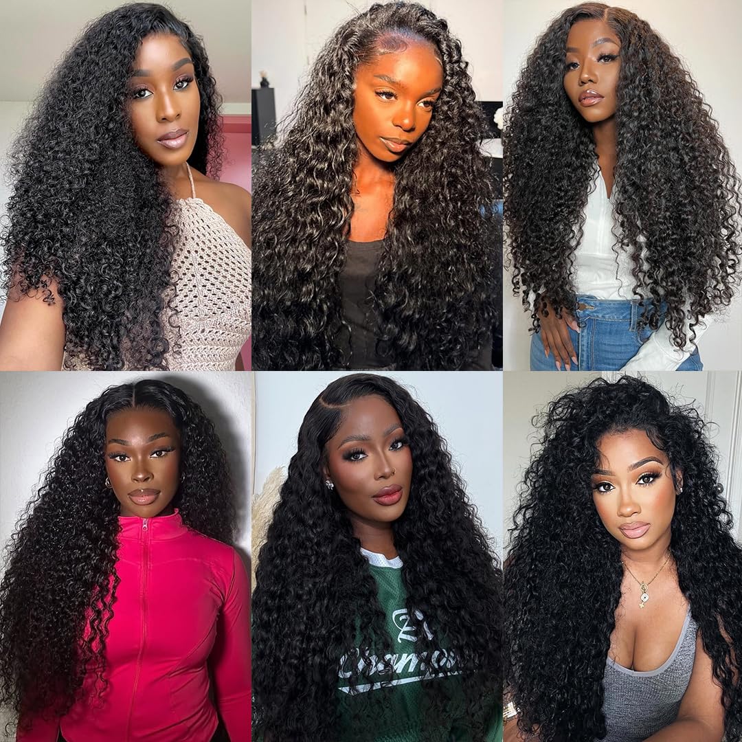 High quality unprocessed Burmese curly hair bundles in natural light