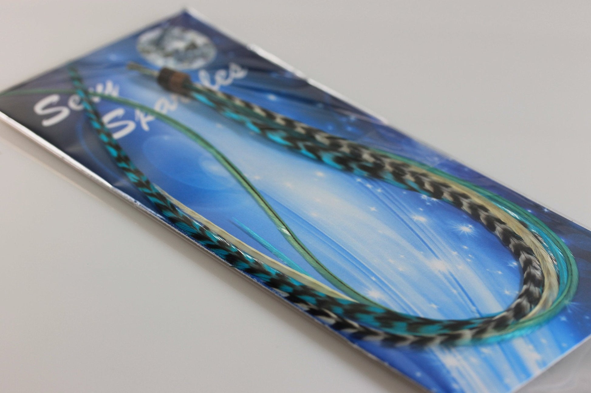 Sexy Sparkles hair extension feathers 7 to 10 inches length
