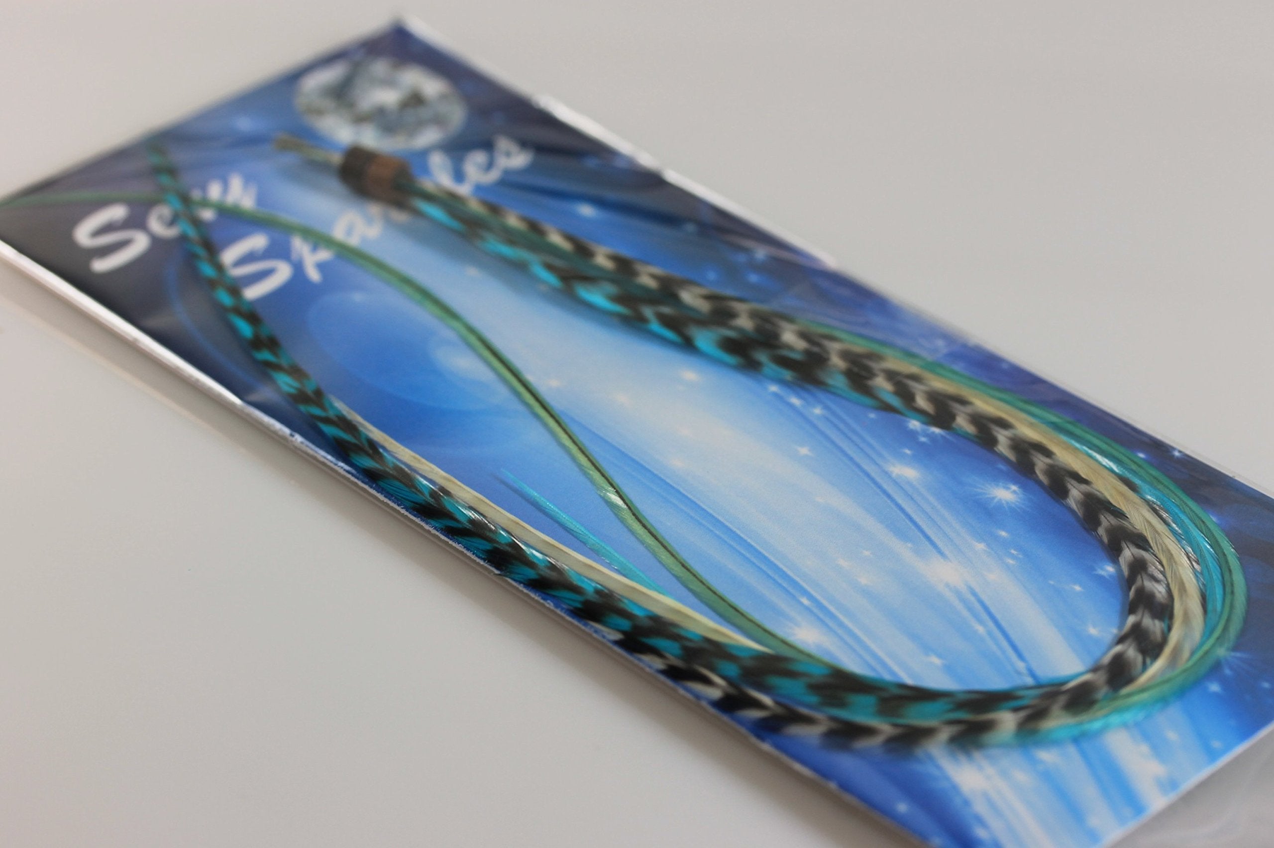 Sexy Sparkles hair extension feathers 7 to 10 inches length