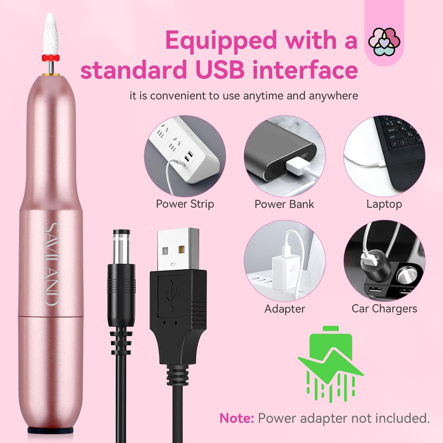 Saviland home salon pedicure equipment neatly arranged in compact travel ready packaging