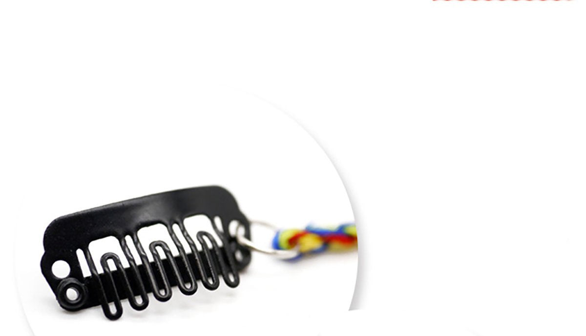 Six piece boho feather hair accessory set for women