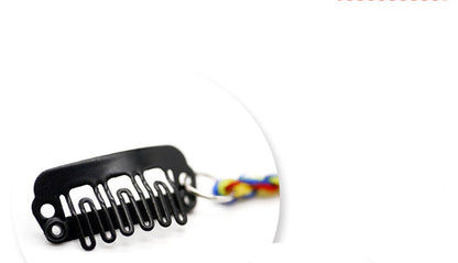 Six piece boho feather hair accessory set for women