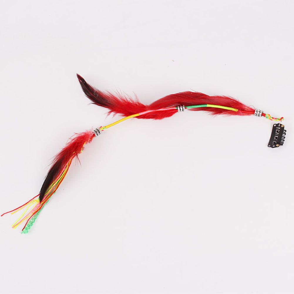 Fodattm boho hair extensions set in various colors