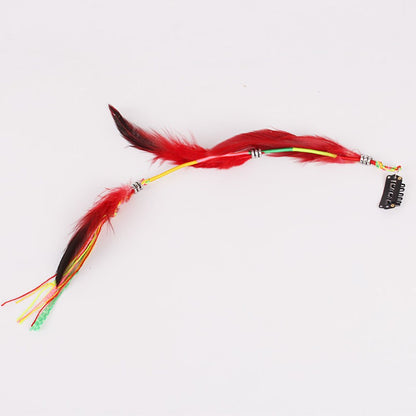 Fodattm boho hair extensions set in various colors