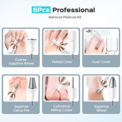 COSLUS ergonomic nail trimmer showing close up details of the speed adjustment buttons and indicator display