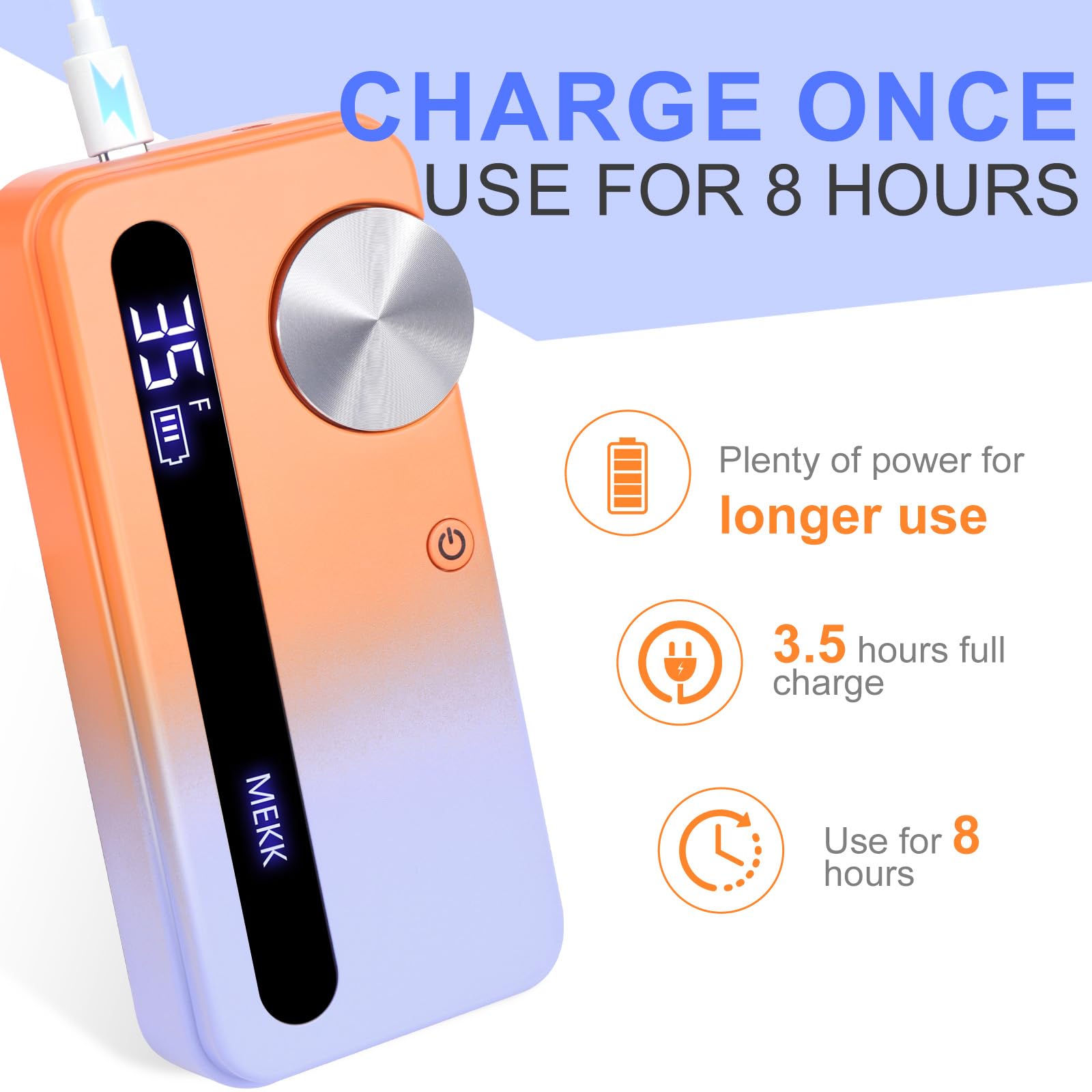 Professional e-file device for manicure and pedicure