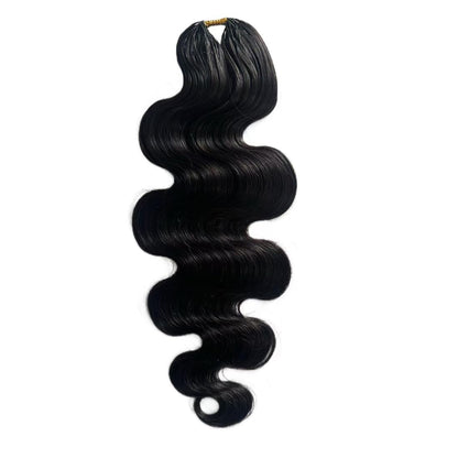 Waiw Hair extensions packaging showing 16 inch length