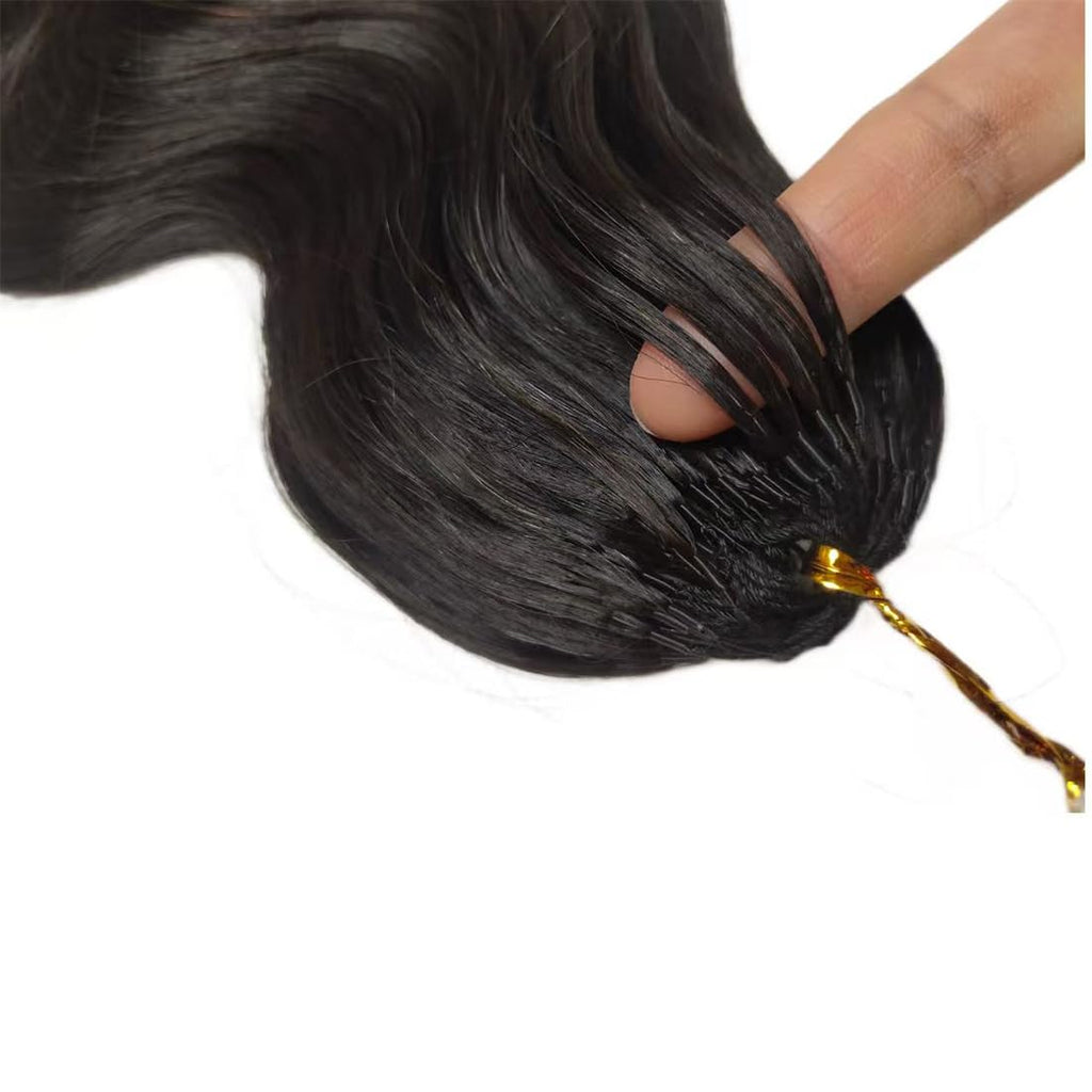Styling reference for body wave crochet human hair extensions