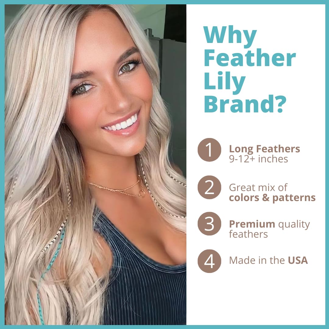 DIY hair extension kit with microlink beads and loop tool