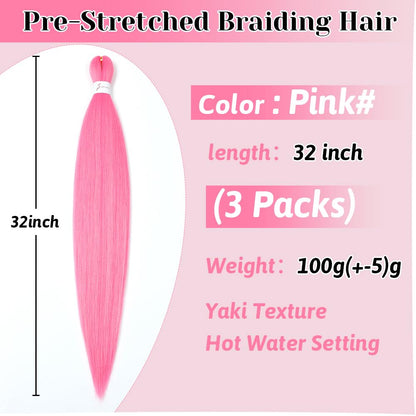Umylar hot water setting synthetic braiding hair pack overview