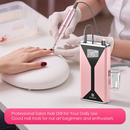Top view of Helivive professional nail care device