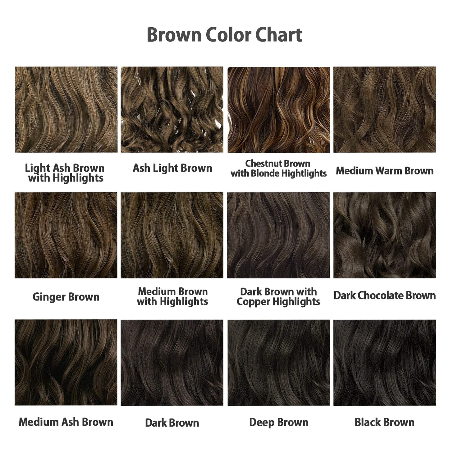 Packaging of REECHO one pack curly wave clip in hair extensions for women