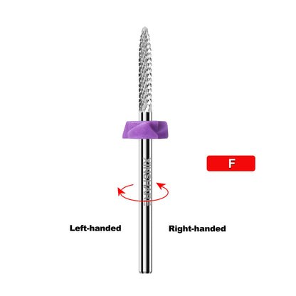 Fine grit under nail cleaning tool detail view showing the smooth safety tip.