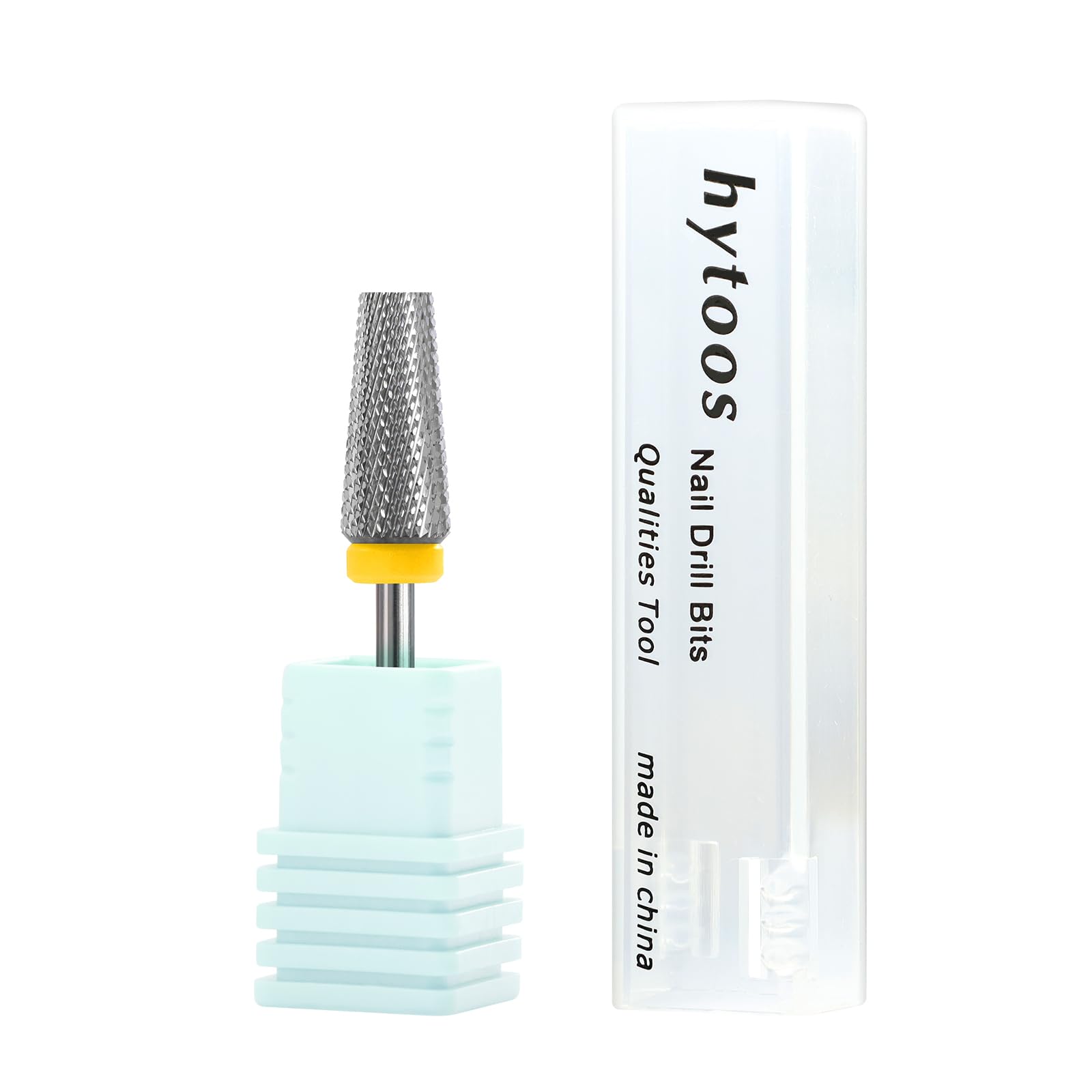 Premium extra fine grit nail machine bit detailing low vibration material construction