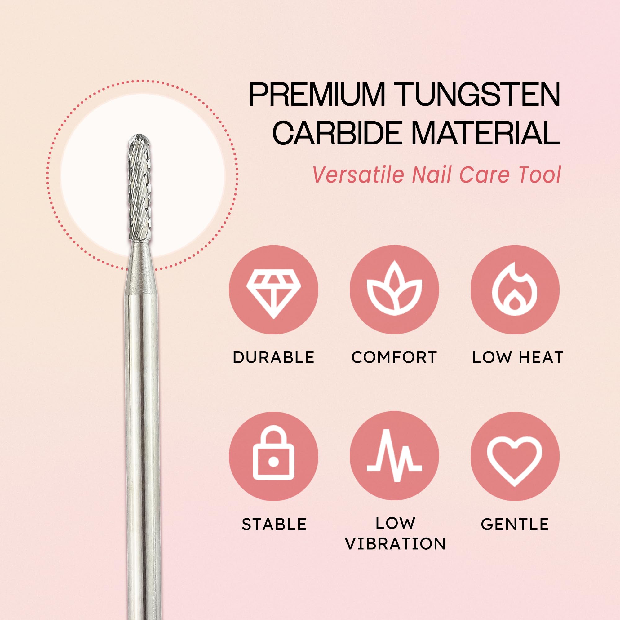 Pana carbide bit showing 3/32 inch shank compatibility