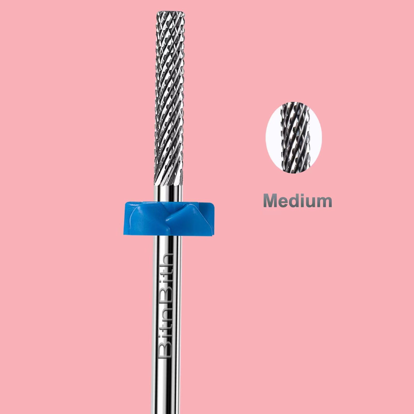 Two way rotation feature on BitnBith professional cuticle cleaning drill bit