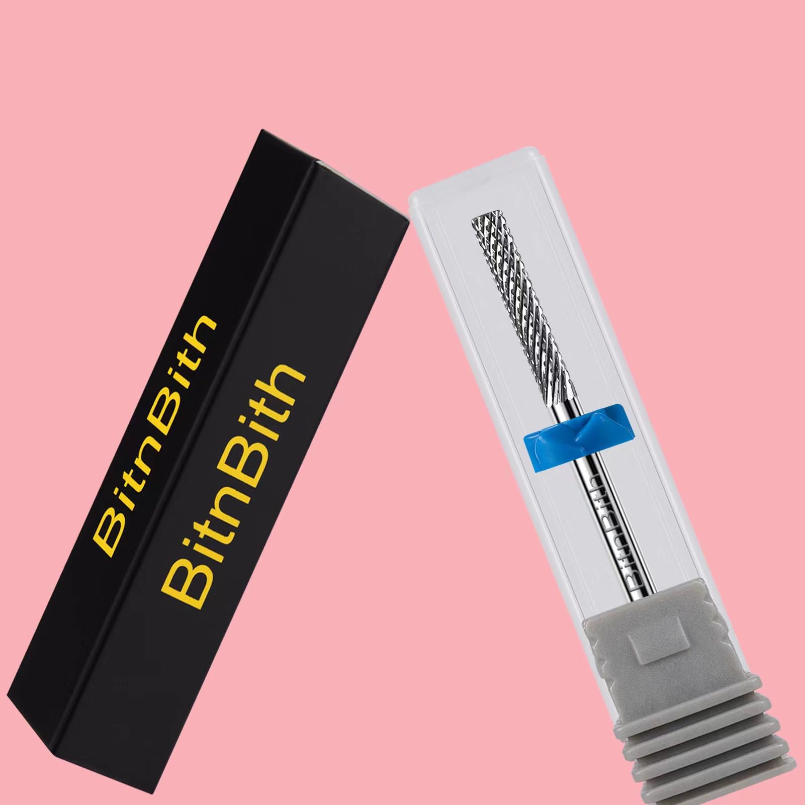 BitnBith tungsten carbide nail prep bit for dead skin removal performance