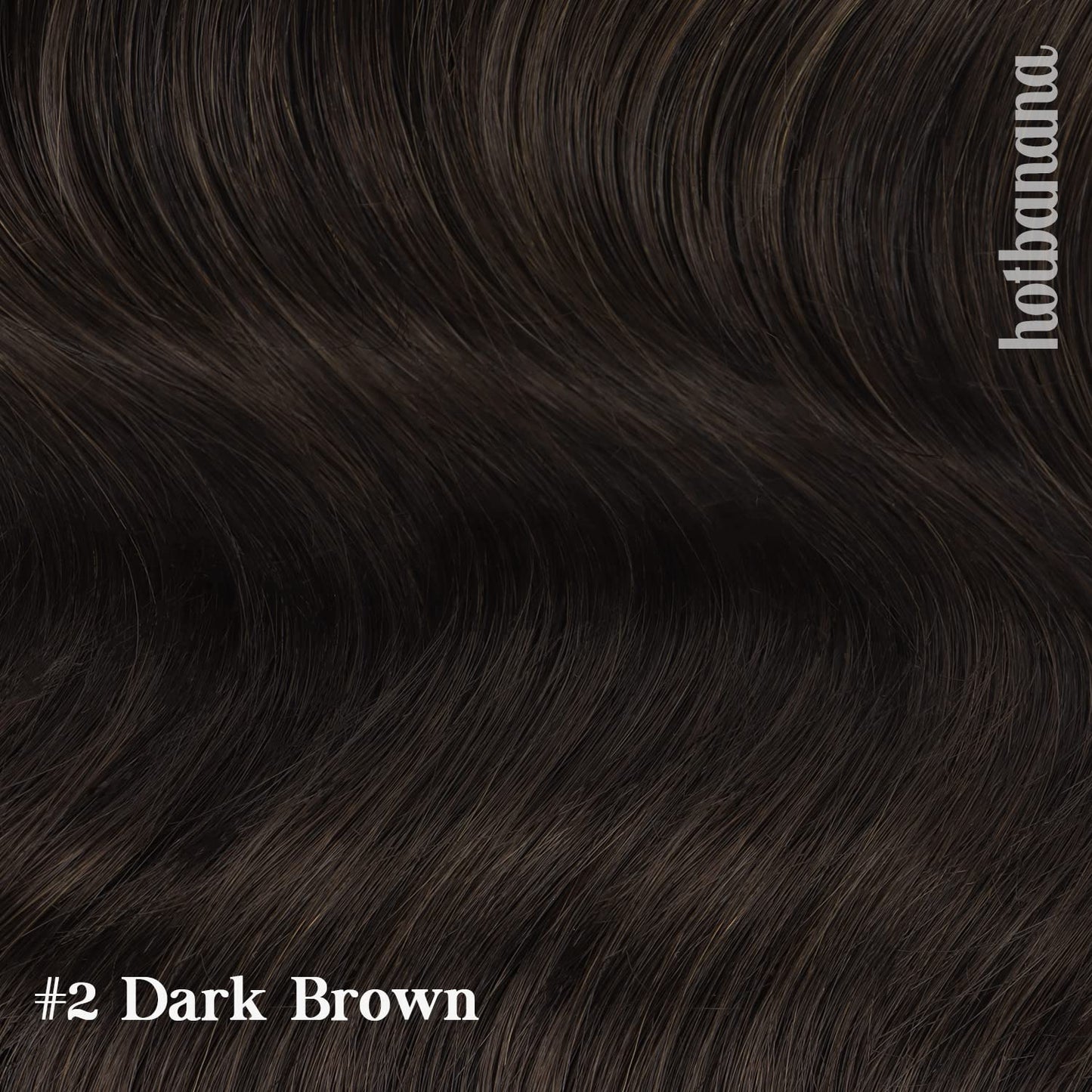 HOTBANANA one hundred and twenty grams clip on hair extensions back view application style