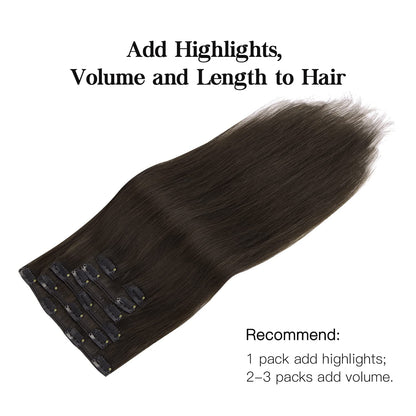 HOTBANANA authentic imported human hair extensions package content overview
