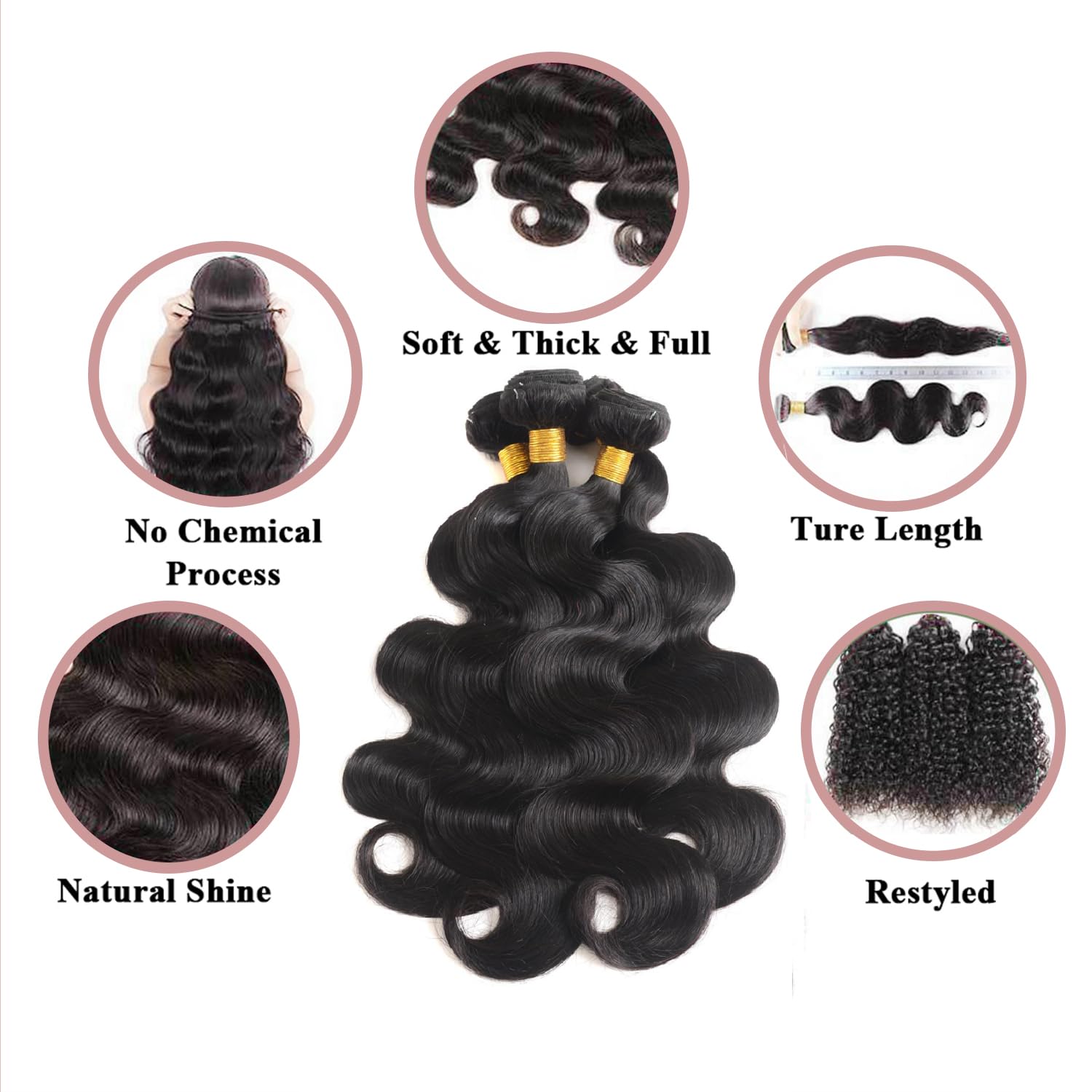Katspon premium hair extensions styled to show authentic elasticity and shine