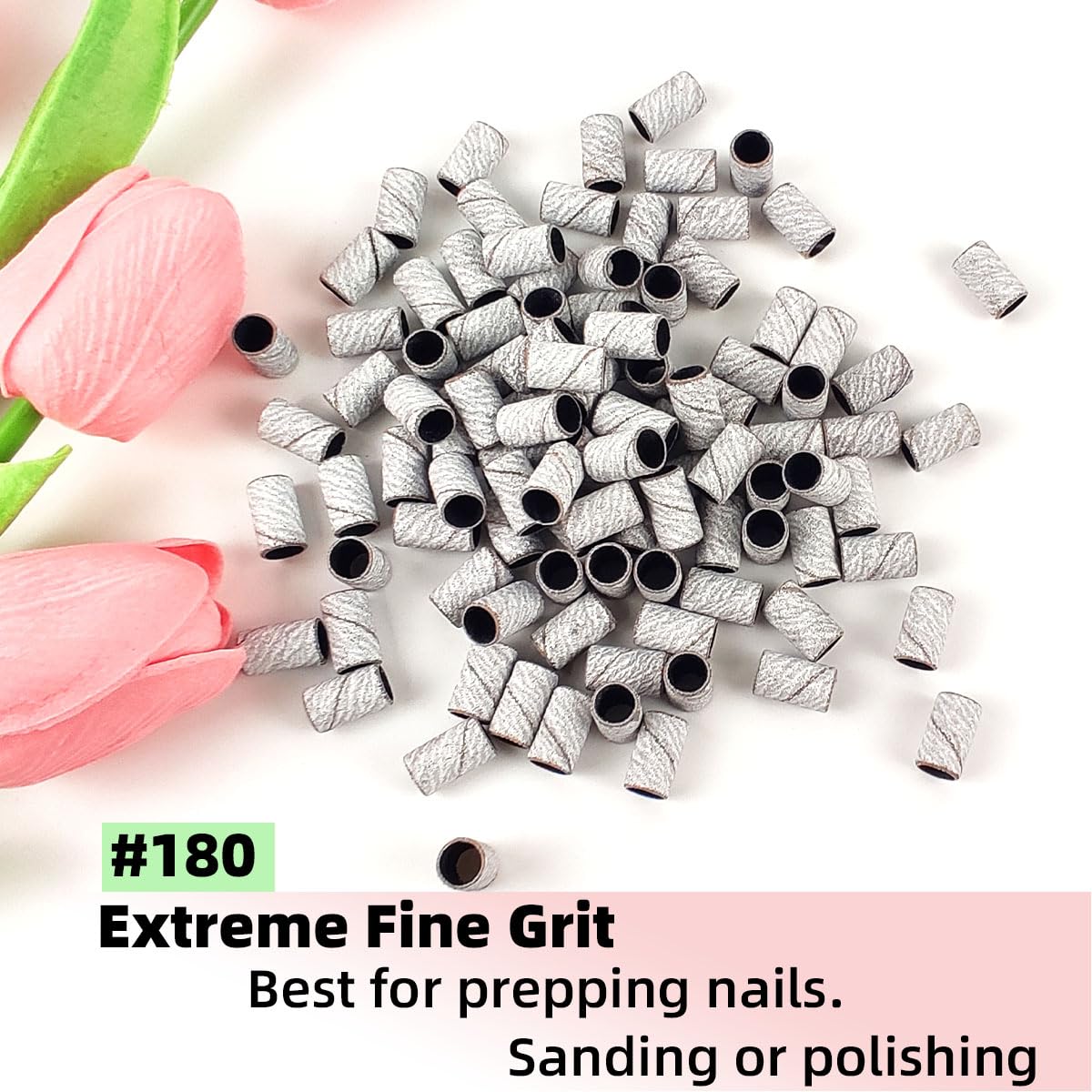 Professional nail drill bit accessories for manicure and pedicure