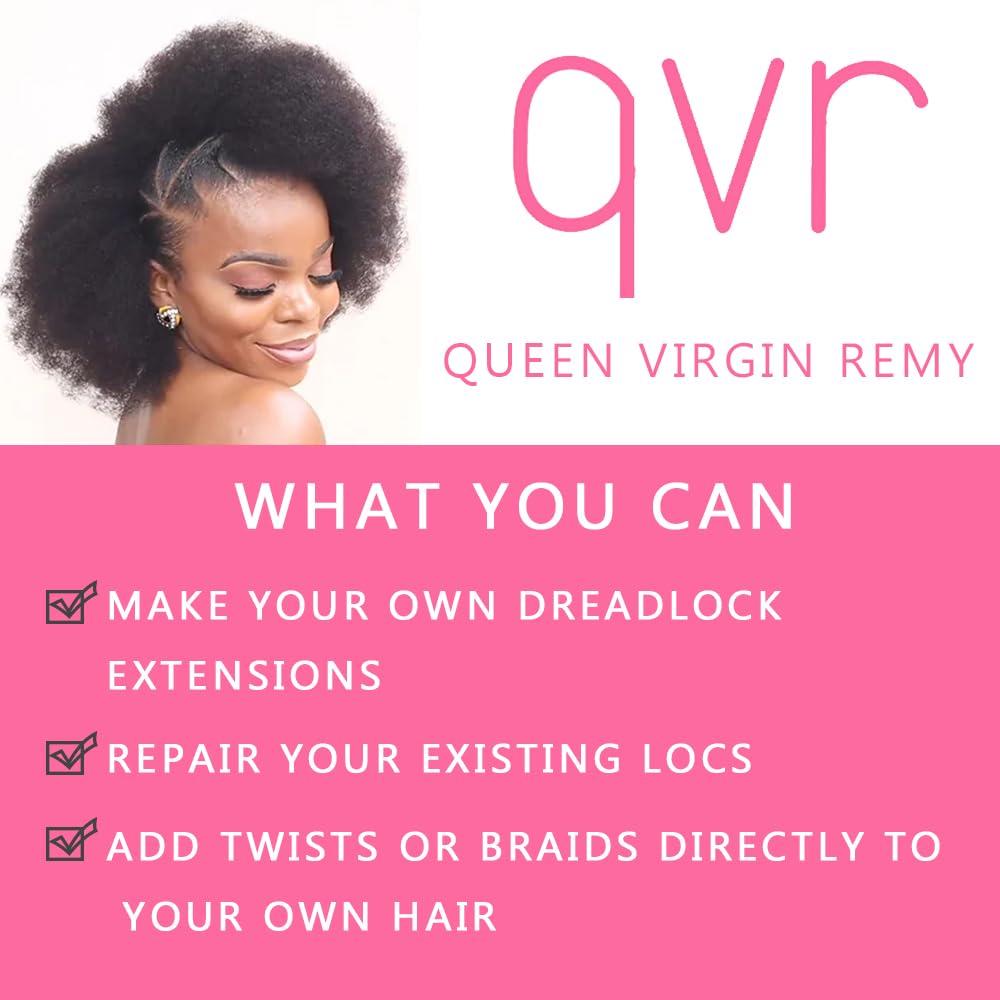 Premium bulk human hair for protective twist braiding and micro loc repair.