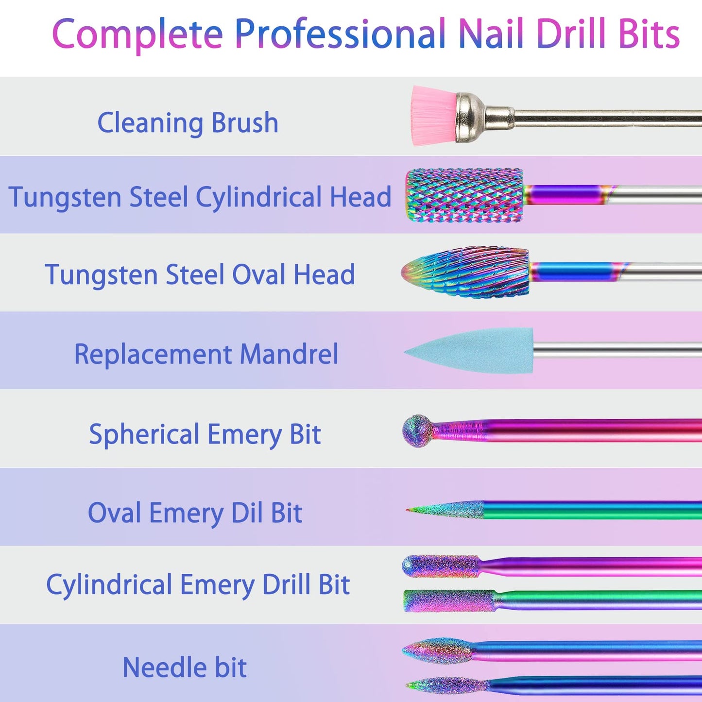 Seventy five pieces of BQAN nail sanding bands separated by coarse eighty medium one hundred twenty and fine one hundred eighty grits