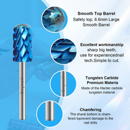 Cnynail nail drill bit compatible with electric e-file