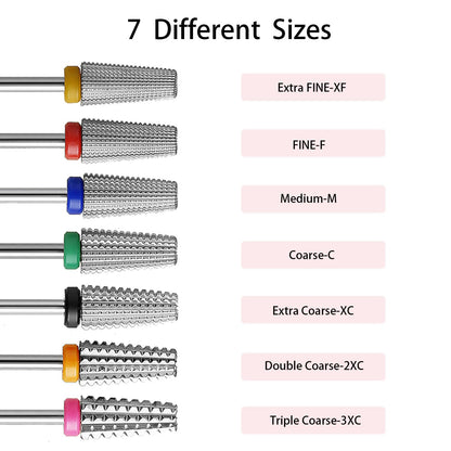 Professional tungsten steel nail bit for manicure