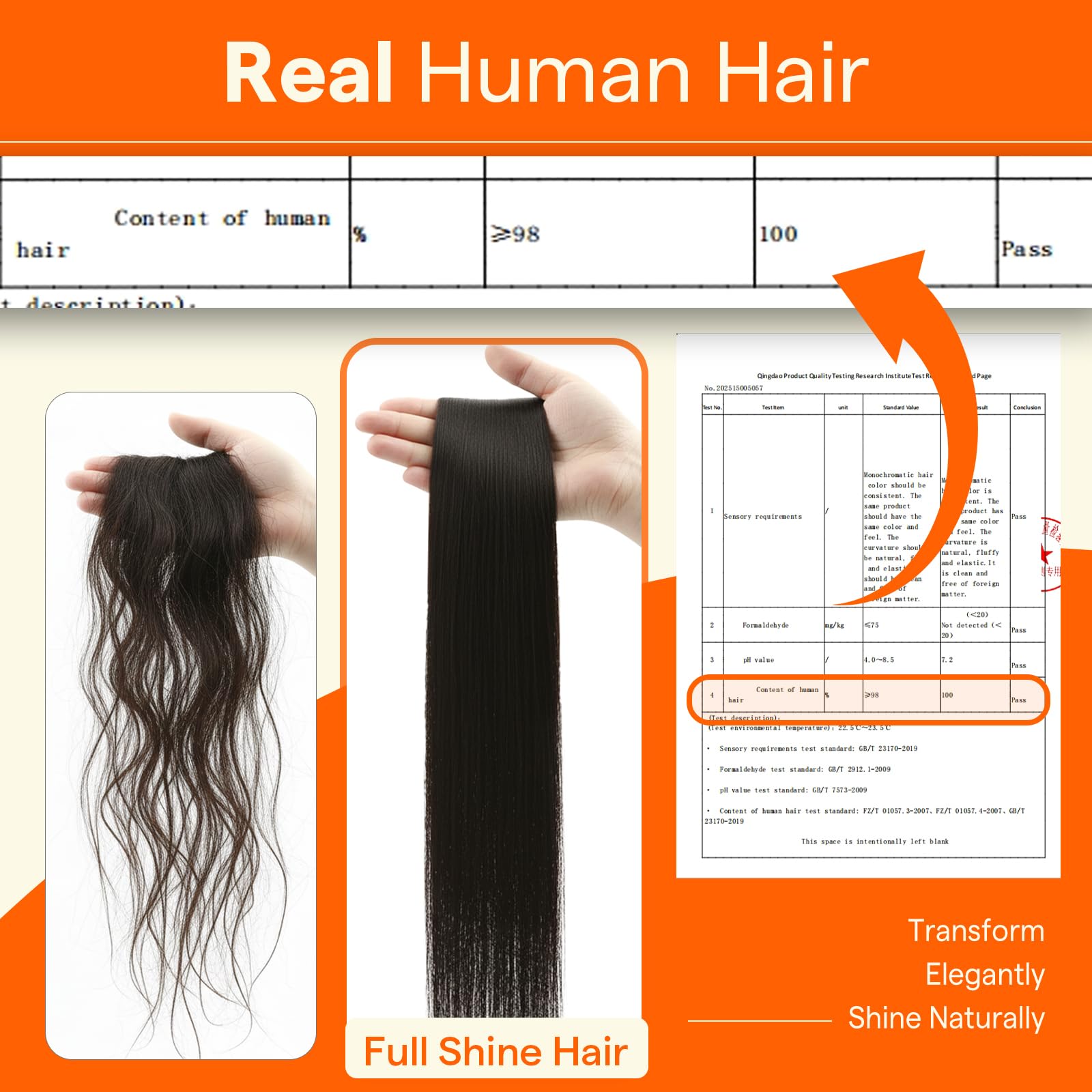 Close up of the pre bonded Italian keratin tips on human hair extensions.