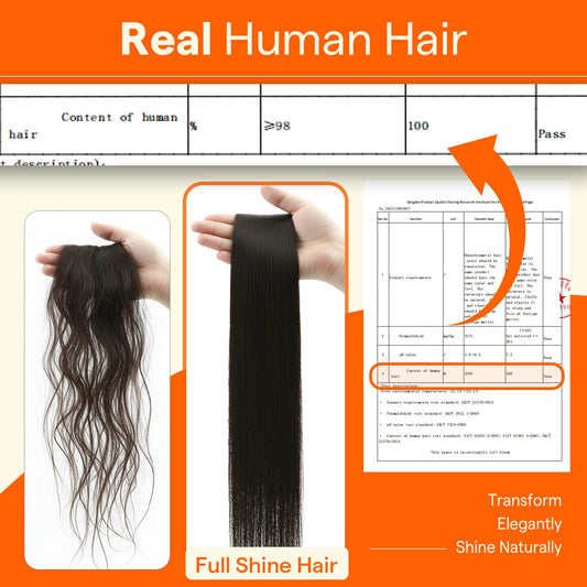 Close up of the pre bonded Italian keratin tips on human hair extensions.