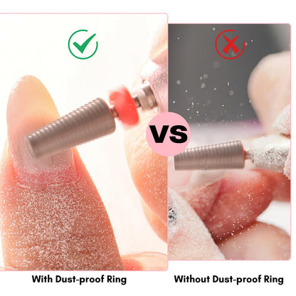 Professional nail technician using Makartt 5 in 1 bit
