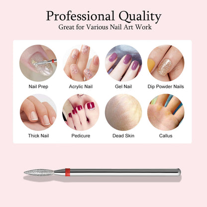 Eruika nail salon tools 10 pieces set for dry manicure