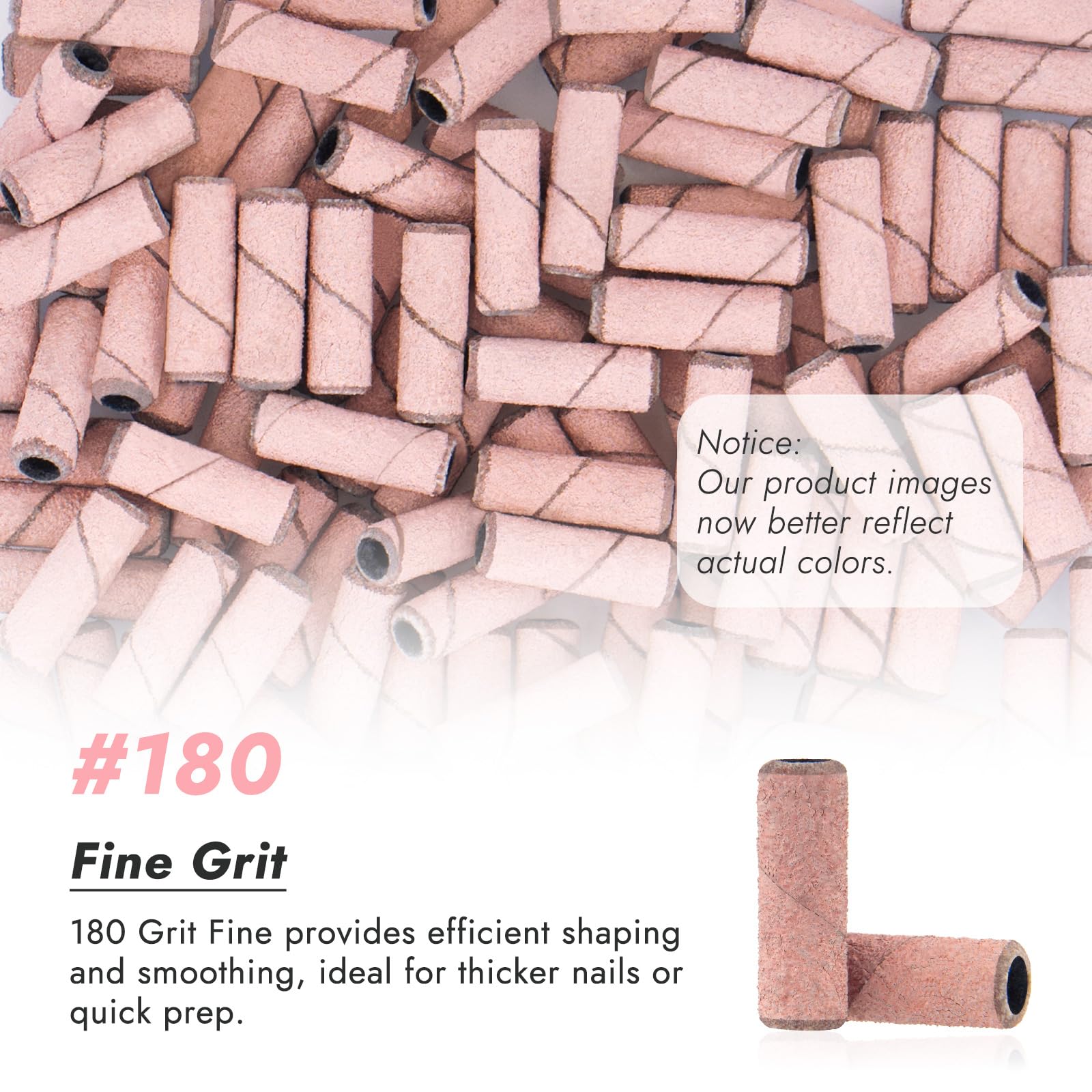Finea nail drill bits 3.1 millimeter mini mandrel bands
