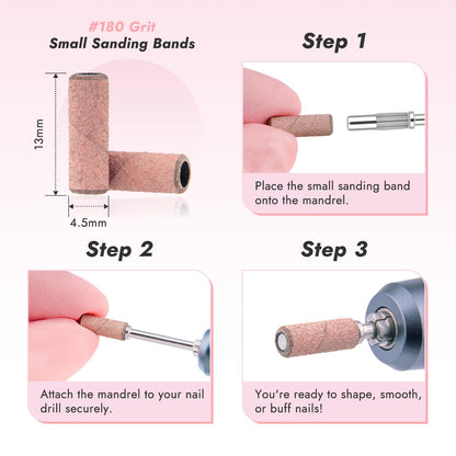 Professional nail tech supplies Finea sanding bands box