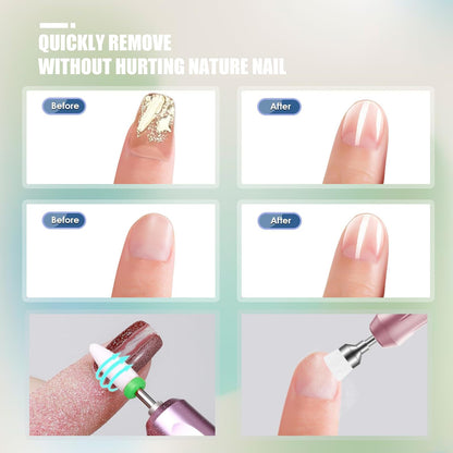Using Rolokit nail drill bits for acrylic and gel removal