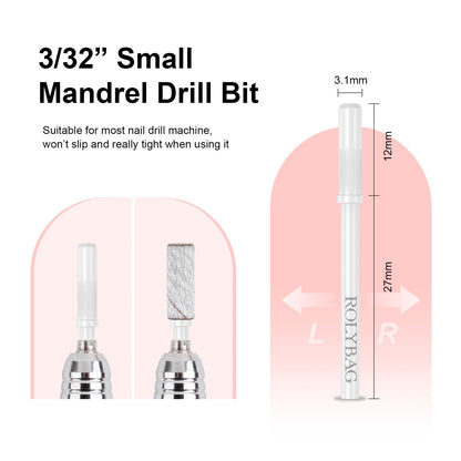 Comparison of sanding bands with acrylic nail art tools