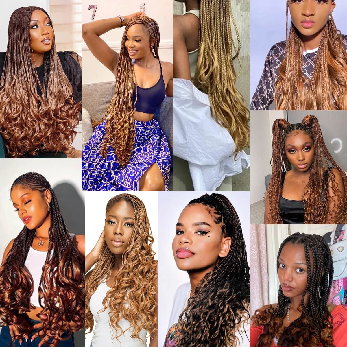 Product packaging view of the imported USA beauty hair extensions for Indian consumers.