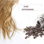GOTDYA multi shade hair extension beads premium aluminum exterior layout