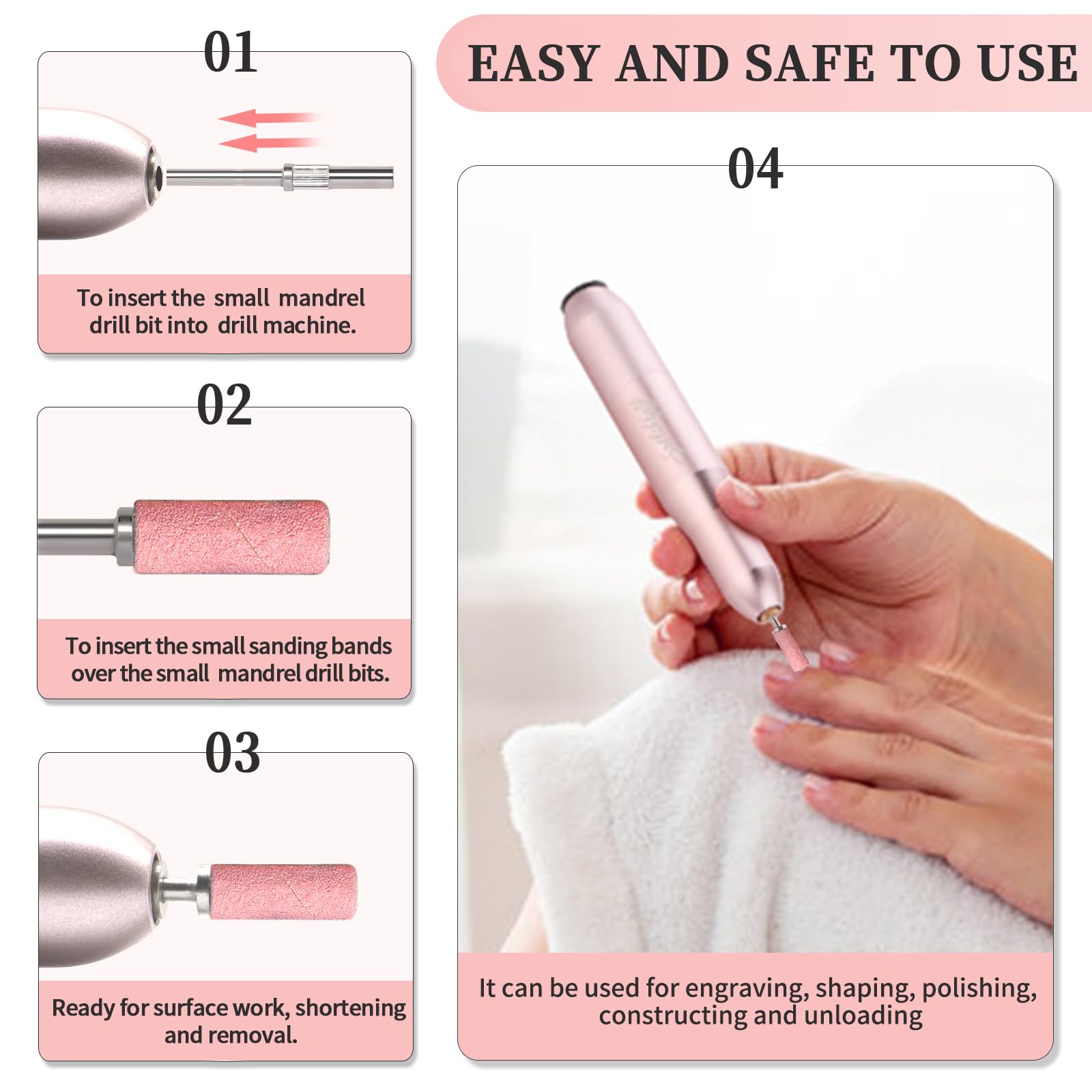 Bleswin nail drill sanding bands for professional manicure
