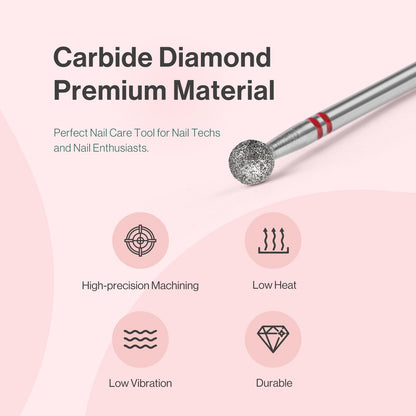 Fine grit under nail cleaner attachment showing premium metal texture details