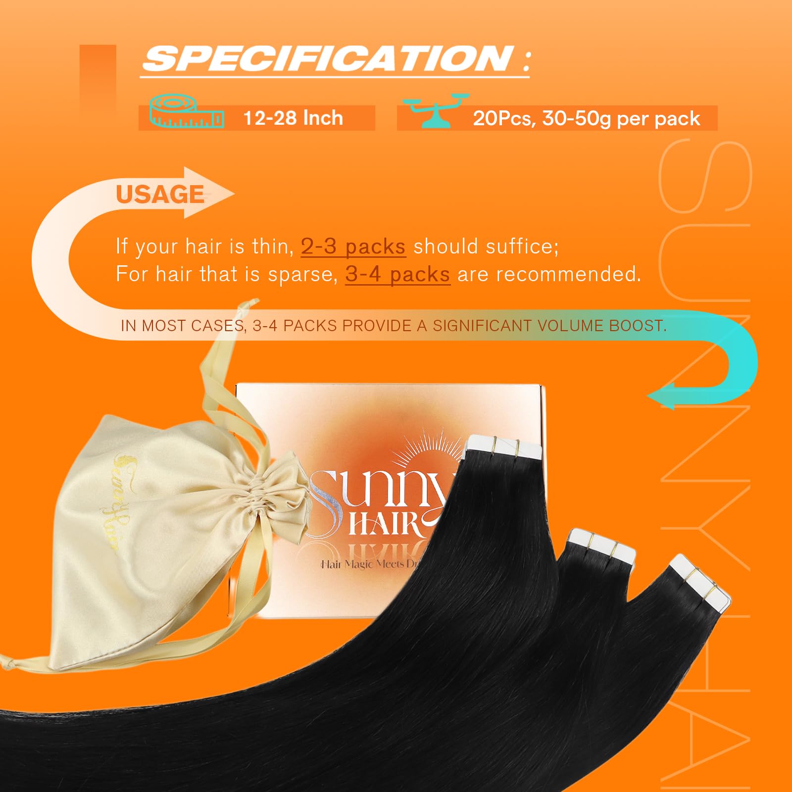 Invisible tape in extensions being applied to human hair using the sandwich method.