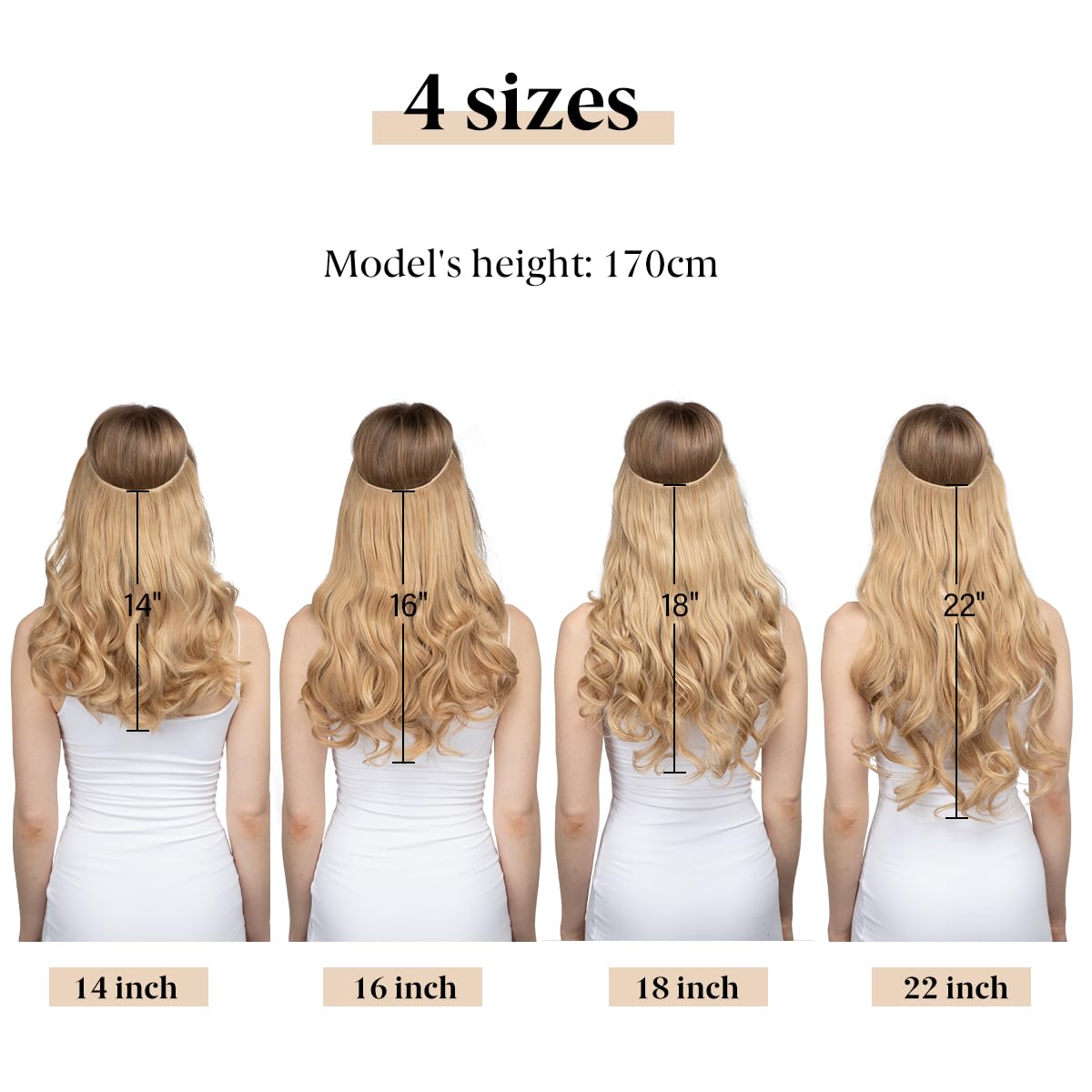 Before and after comparison using SARLA synthetic hairpieces to add instant length and dimension.
