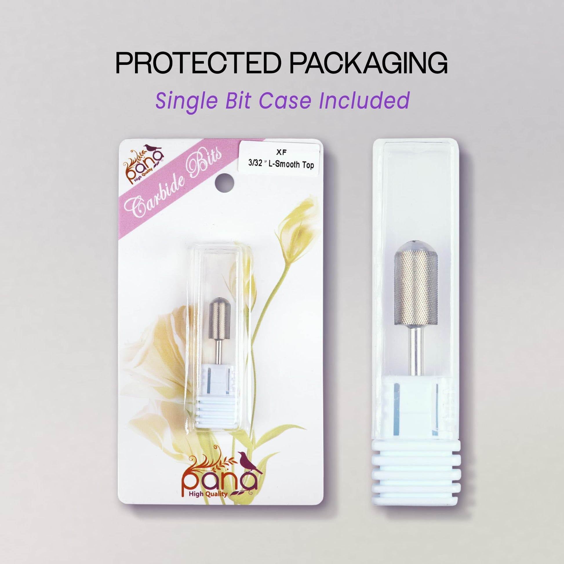 Professional salon quality Pana nail bit in original packaging