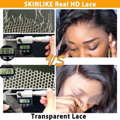 BEEOS invisible lace closure packaging contents illustrating premium imported quality