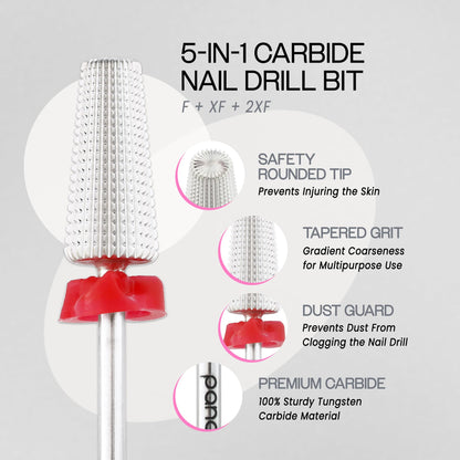 Side profile of Pana carbide nail bit