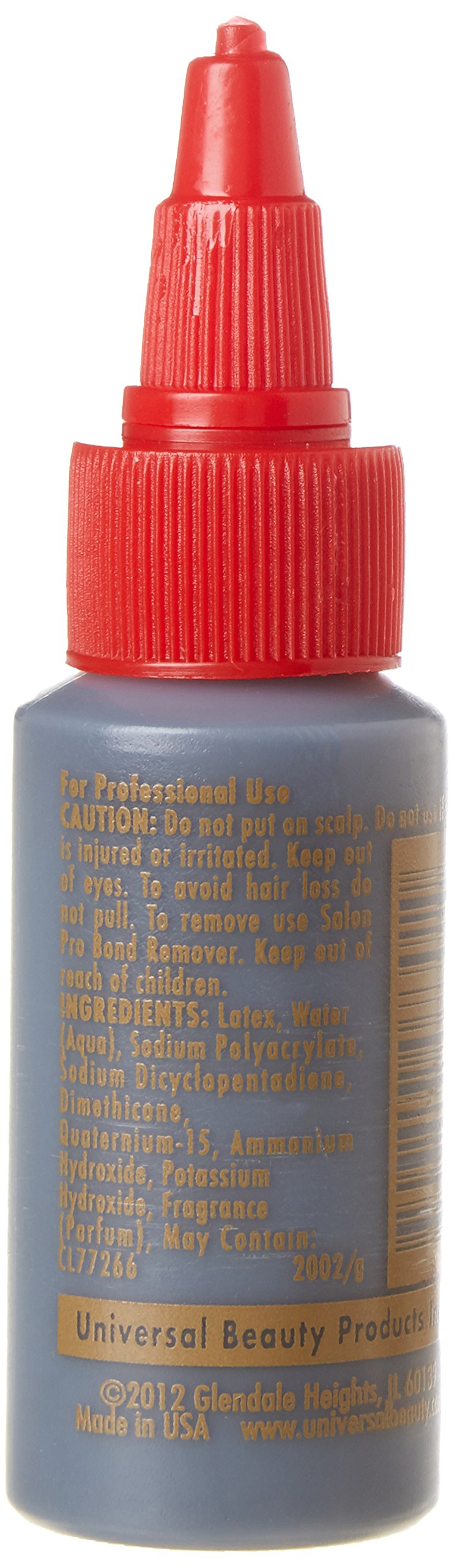 Anti fungus hair adhesive squeeze bottle for professional weft installation