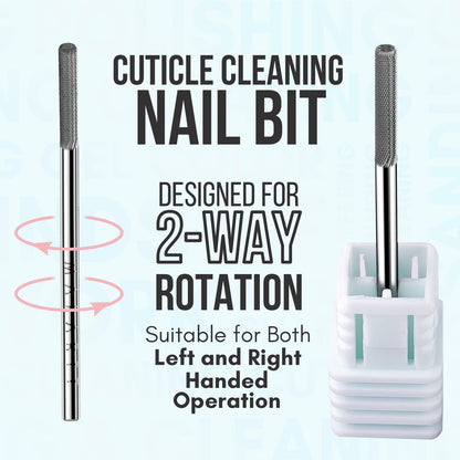 Professional nail prep using Makartt safety bit