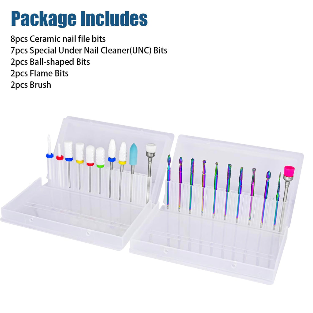 Depvko 21 piece manicure kit in travel friendly packaging