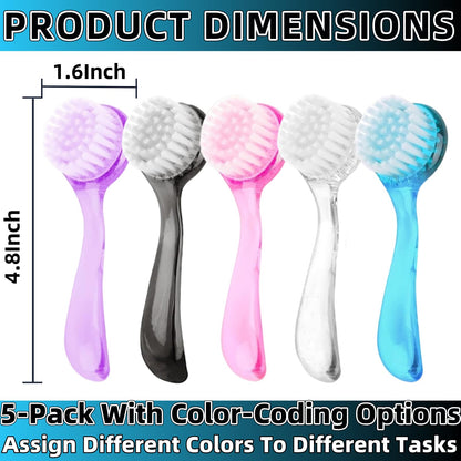 Close up of soft bristles on Zijipjy manicure dust brush